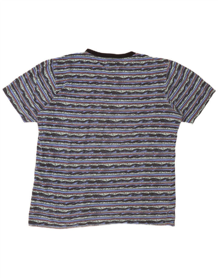 BILLABONG Muška majica kratkih rukava s grafičkim motivima 2XL pamuk na plave pruge