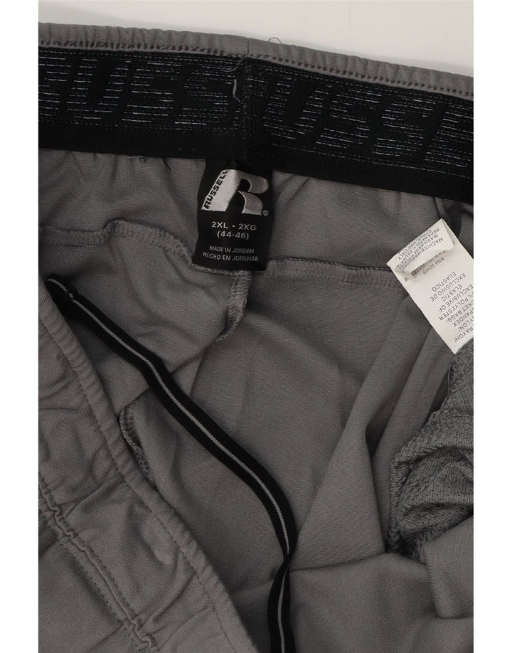 RUSSELL ATHLETIC Muške hlače za trenirku 2XL sivi poliester