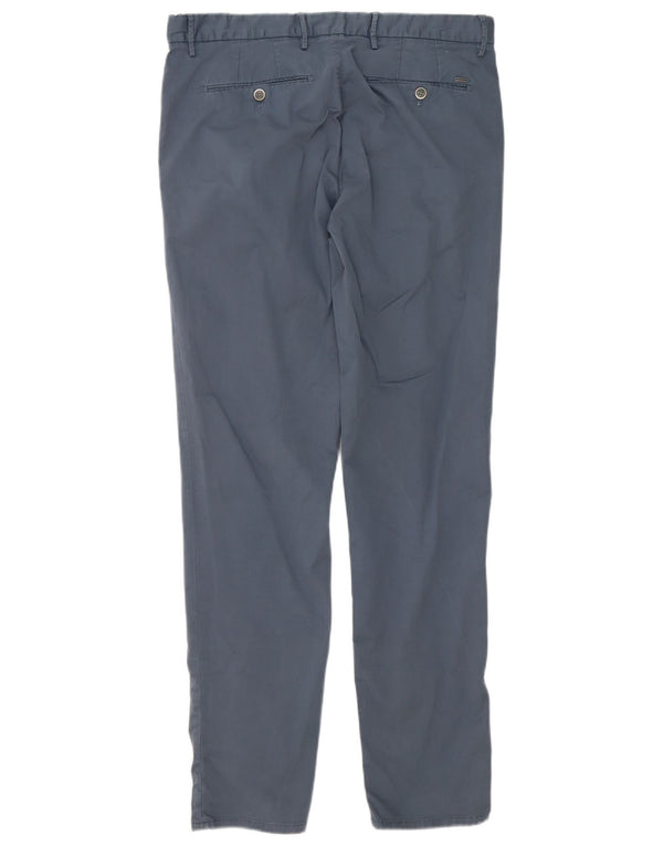Massimo Dutti muške uske chino hlače EU 44 Large W34 L32 plavi pamuk