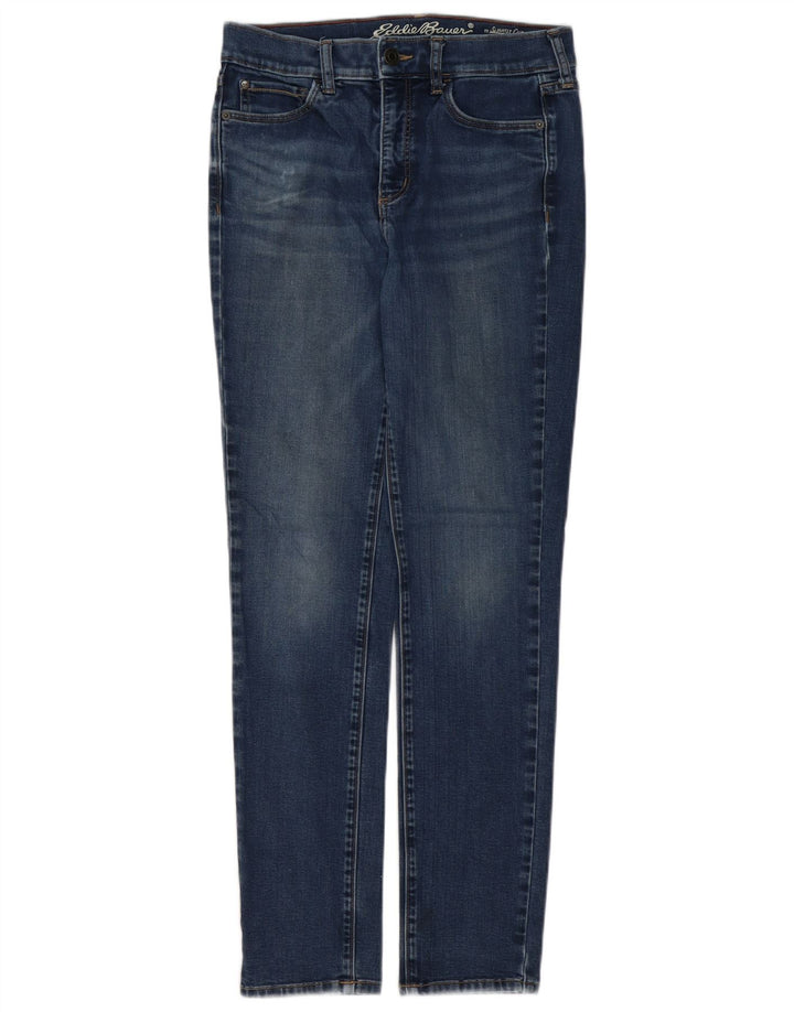 EDDIE BAUER Ženske blago zaobljene uske traperice US 4 male W28 L30 plava