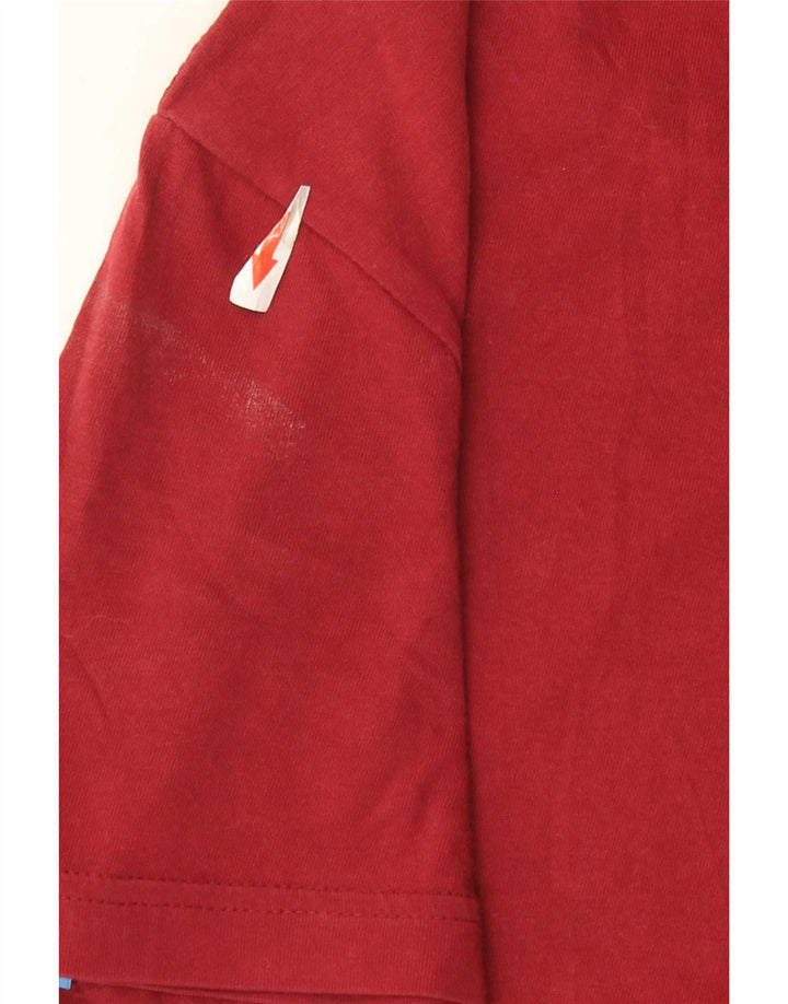 Adidas muška majica kratkih rukava s grafičkim motivima srednje bordo boje