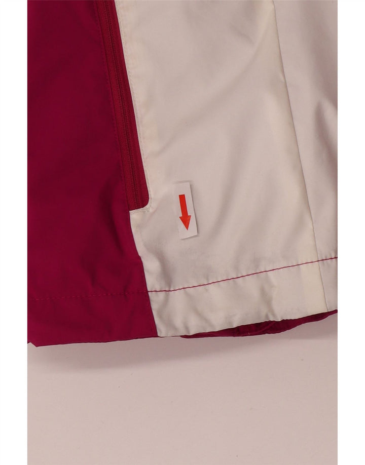 Ženska kišna jakna Columbia Interchange UK 16 Large Pink Colourblock Najlon