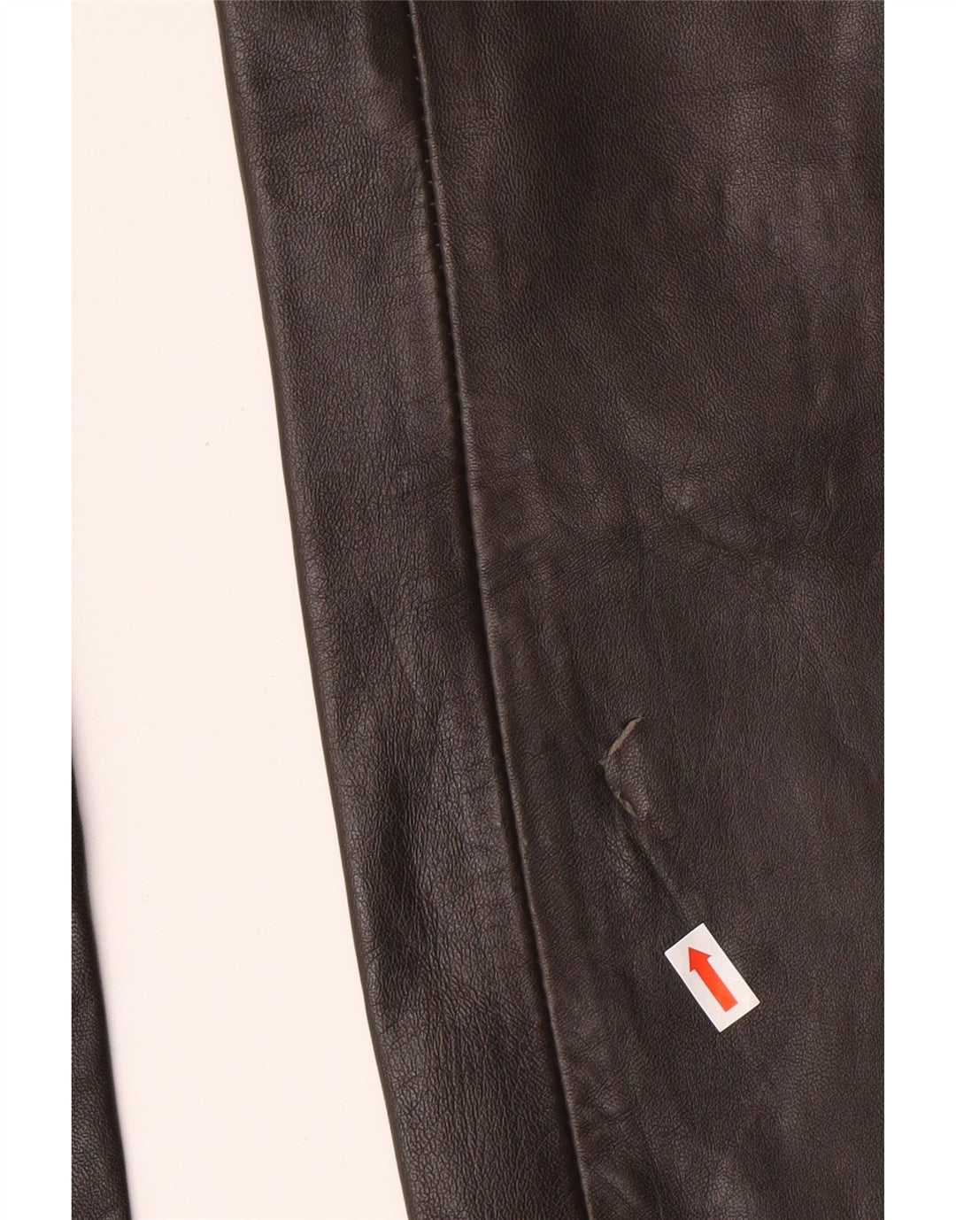 MADDOX ženske kožne hlače EU 36 male W26 L32 smeđa koža