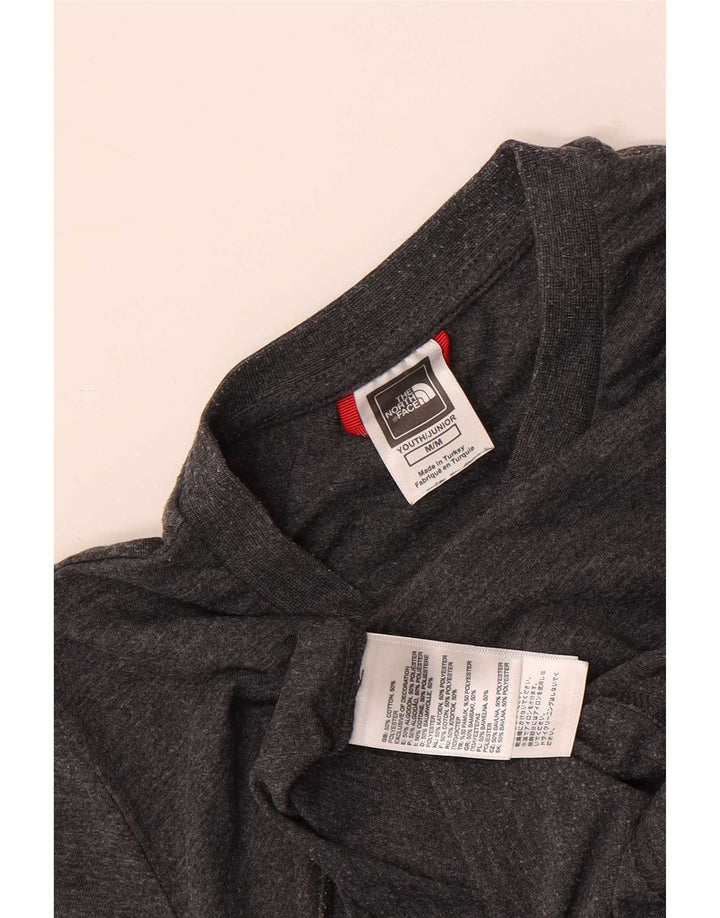 The North Face Boys T-Shirt Top 9-10 Years srednje sivi pamuk