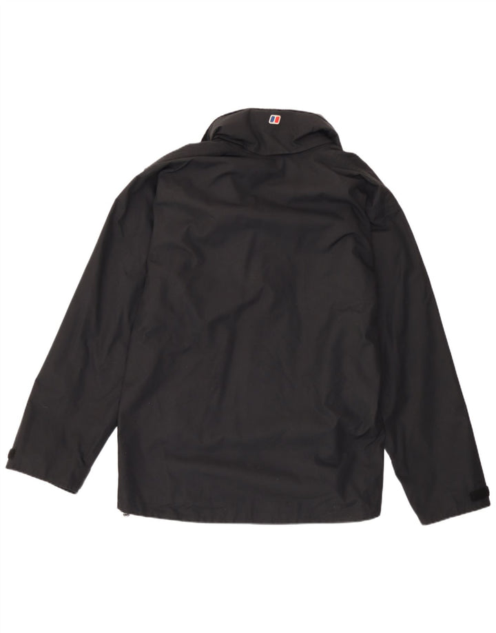 Berghaus muška kišna jakna s kapuljačom UK 38 Srednji crni najlon