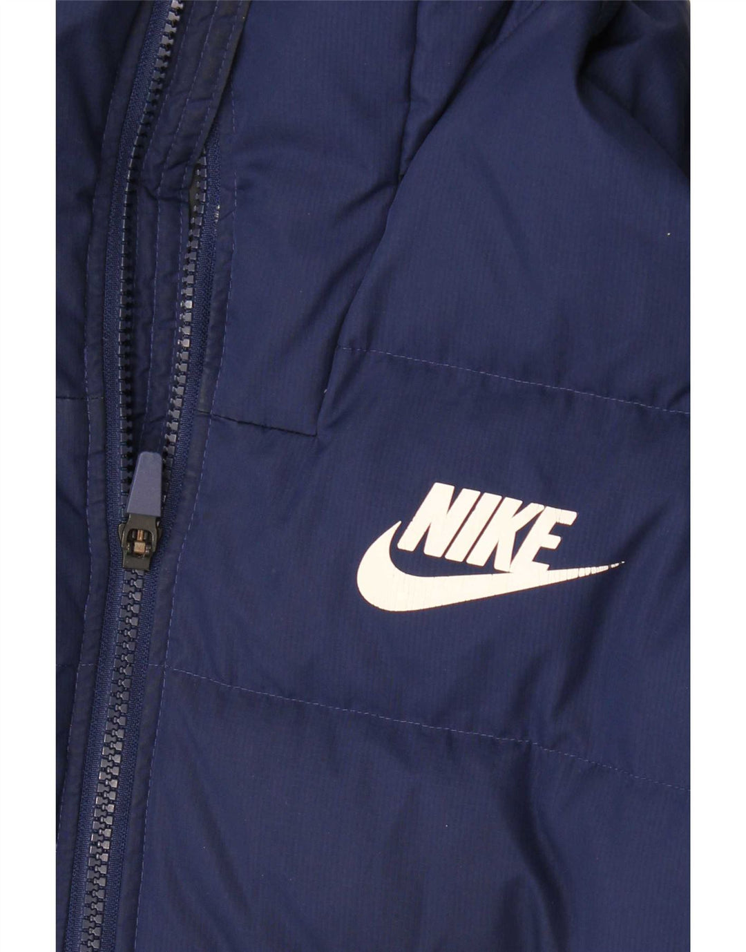 Nike muška podstavljena jakna s kapuljačom UK 36 mala tamnoplava poliester