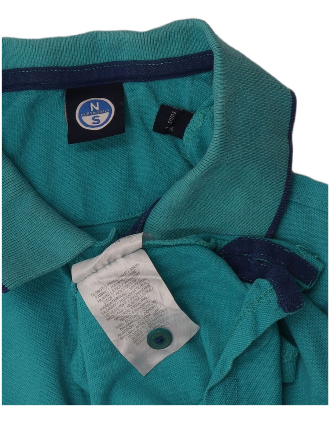 North Sails muška polo majica Large Blue Pamuk