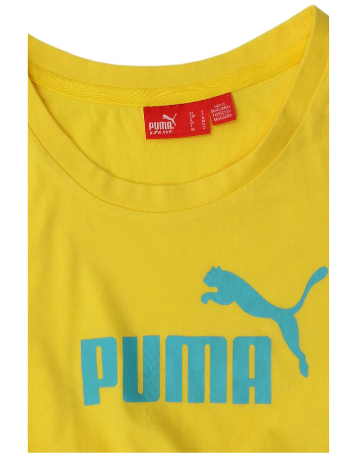 Puma ženska majica kratkih rukava s grafičkim motivima UK 10 Small Yellow