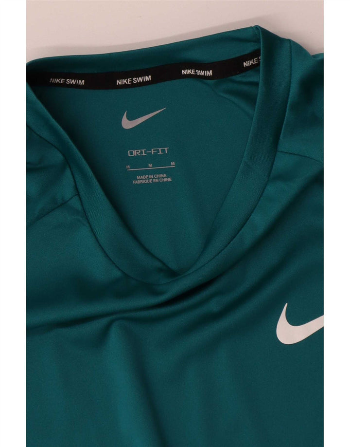 Nike Dri Fit majica kratkih rukava Srednje plavi poliester