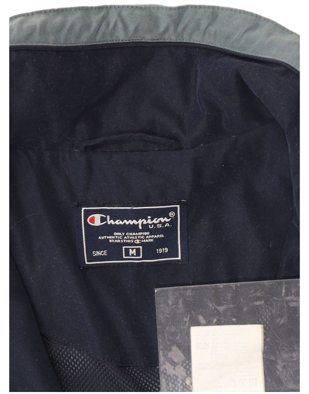 CHAMPION Muška trenirka gornja jakna srednje sivi poliester