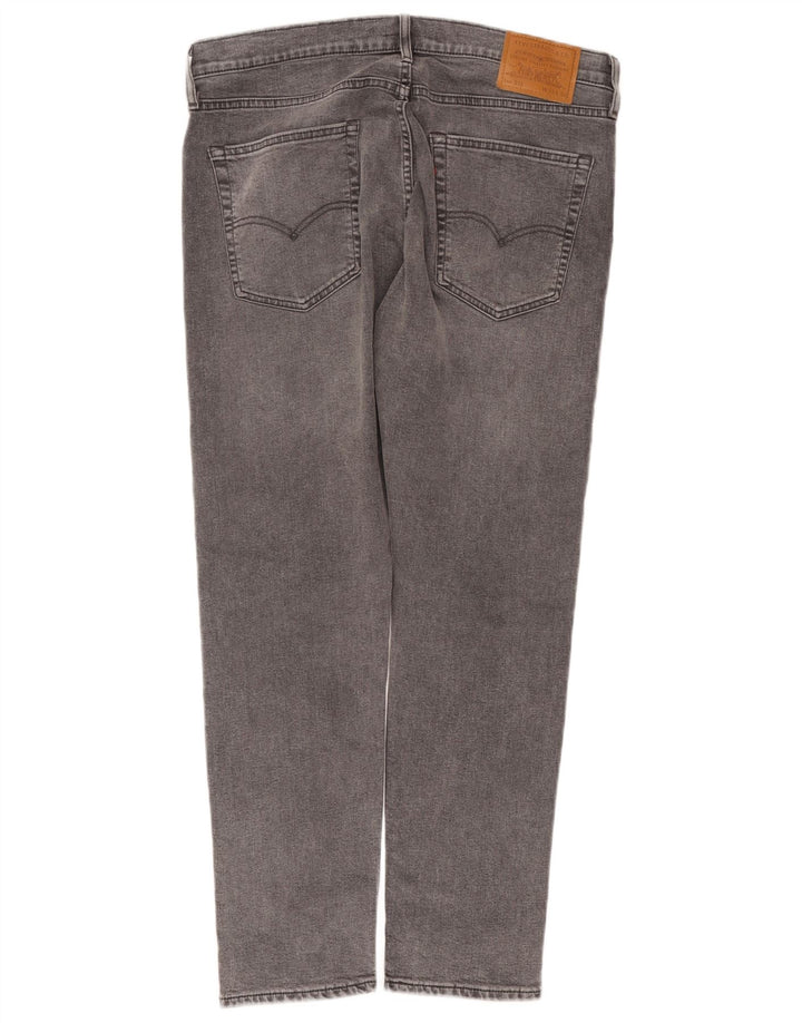 Levi's muške uske sužene traperice W36 L30 sivi pamuk
