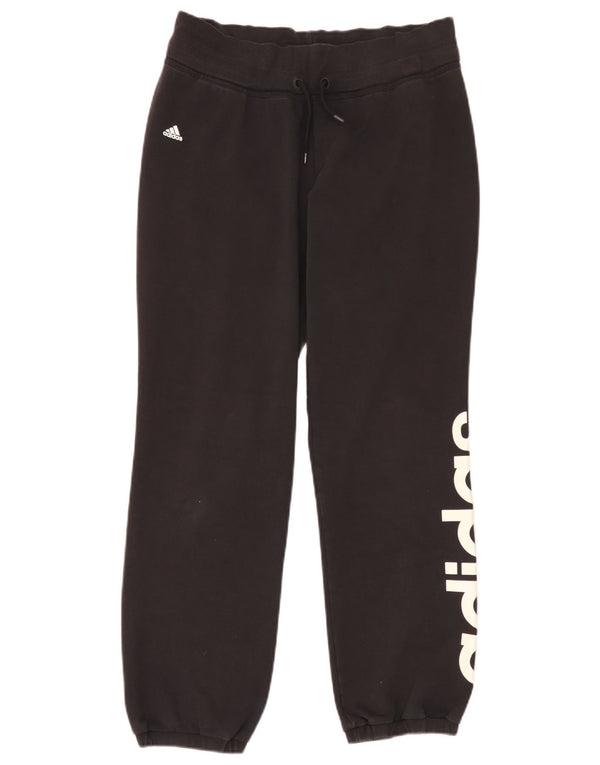 Adidas Ženske grafičke trenirke, hlače Joggers UK 12/14 srednje crne