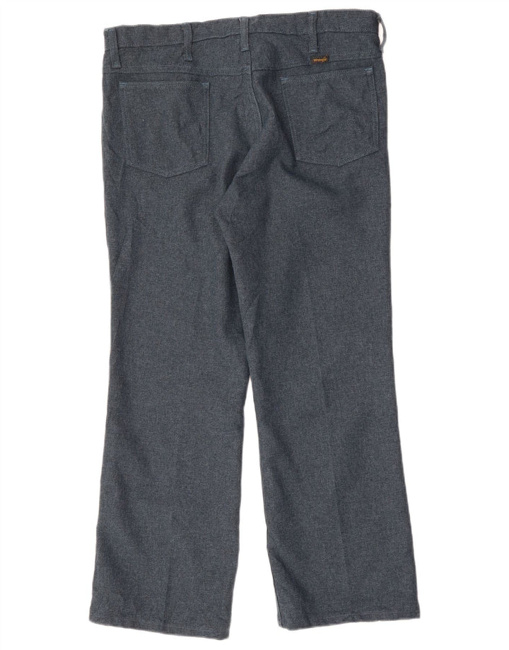 WRANGLER Muške ravne ležerne hlače W36 L29 tamnoplavi poliester