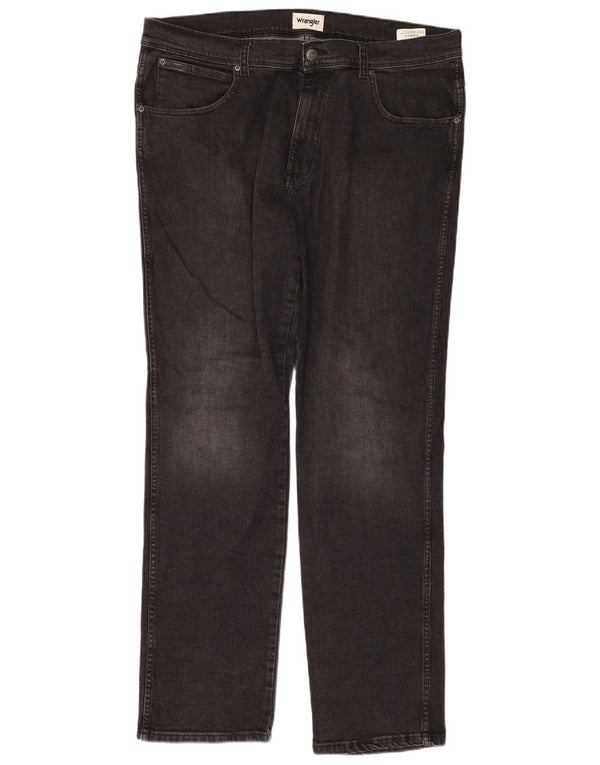 Wrangler Muške Texas Slim Jeans W38 L34 Sivi pamuk