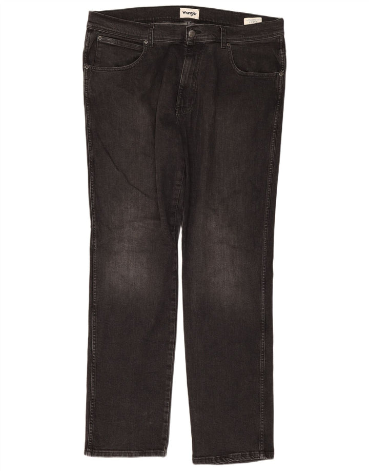 Wrangler Muške Texas Slim Jeans W38 L34 Sivi pamuk