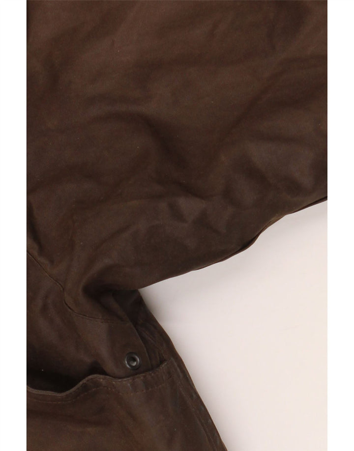 BARBOUR Muška jakna od voštanog pamuka širokog kroja UK 42 XL smeđi poliuretan