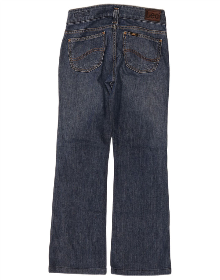 Lee ženske traperice Leola Bootcut W26 L28 plavi pamuk