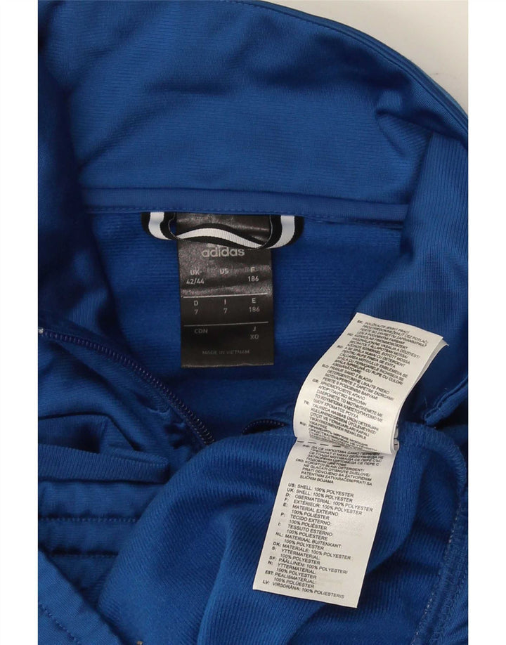 Adidas muška gornja jakna trenirke UK 42/44 veliki plavi poliester
