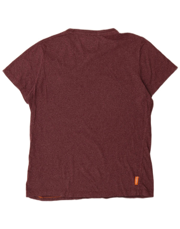Superdry muška majica XL bordo pamuk