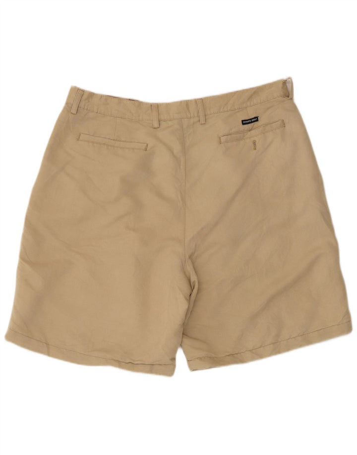 Chaps Muške kratke chino hlače za golf W38 XL od bež svile