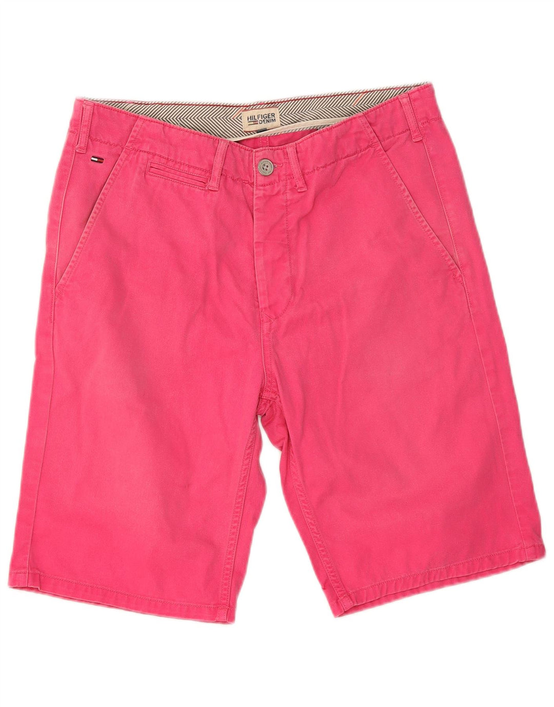Tommy Hilfiger muške chino kratke hlače W30 srednje ružičasti pamuk