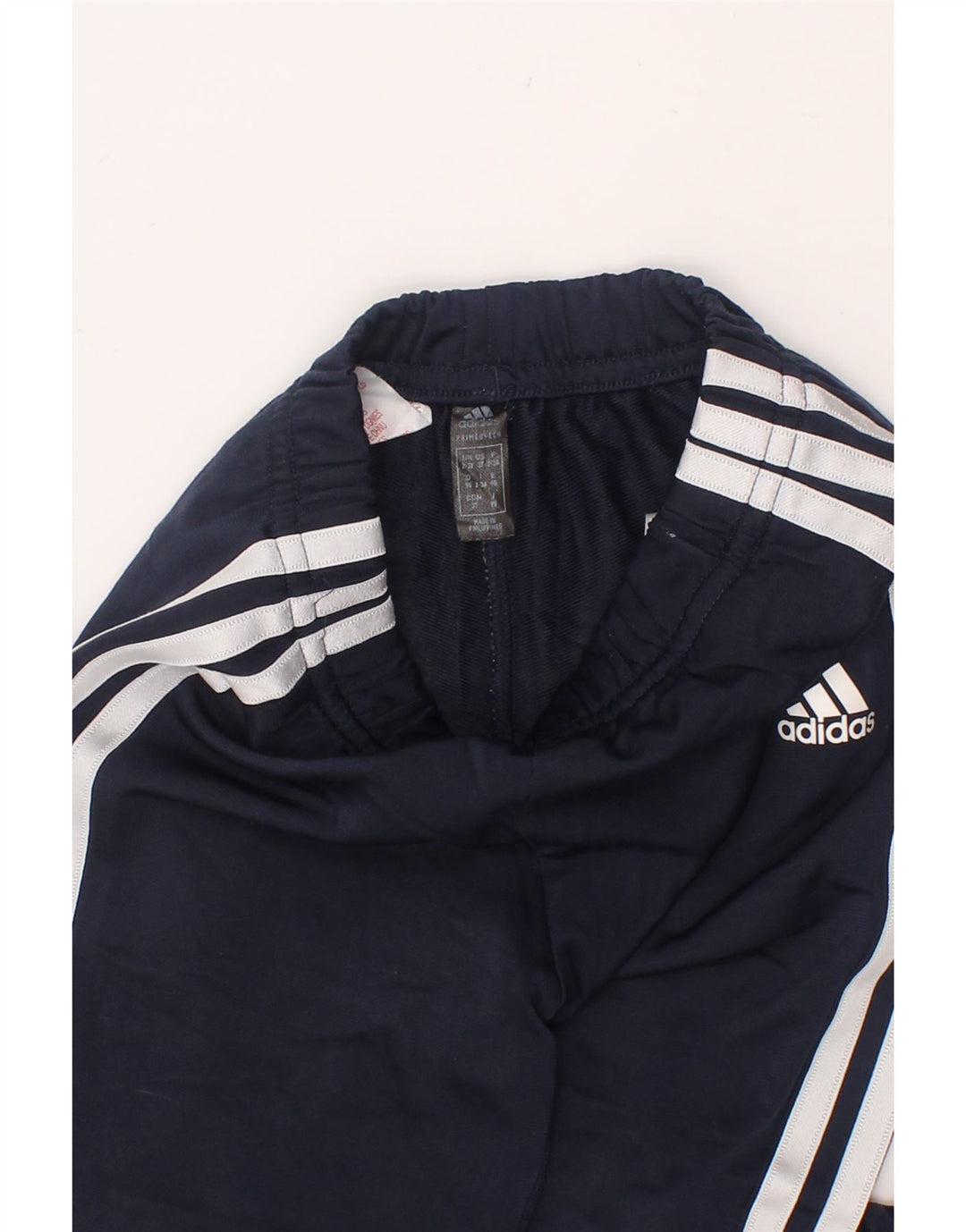 ADIDAS Boys Tracksuit Trousers 2-3 Years  Navy Blue Polyester Vintage Adidas and Second-Hand Adidas from Messina Hembry 