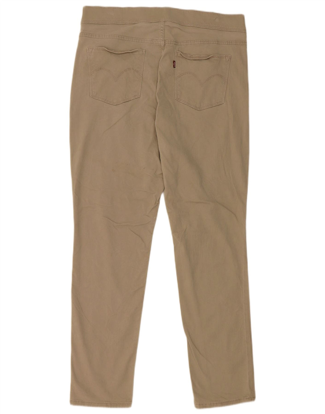 LEVI'S ženske uske ležerne hlače US 12 Large W31 L29 bež pamuk