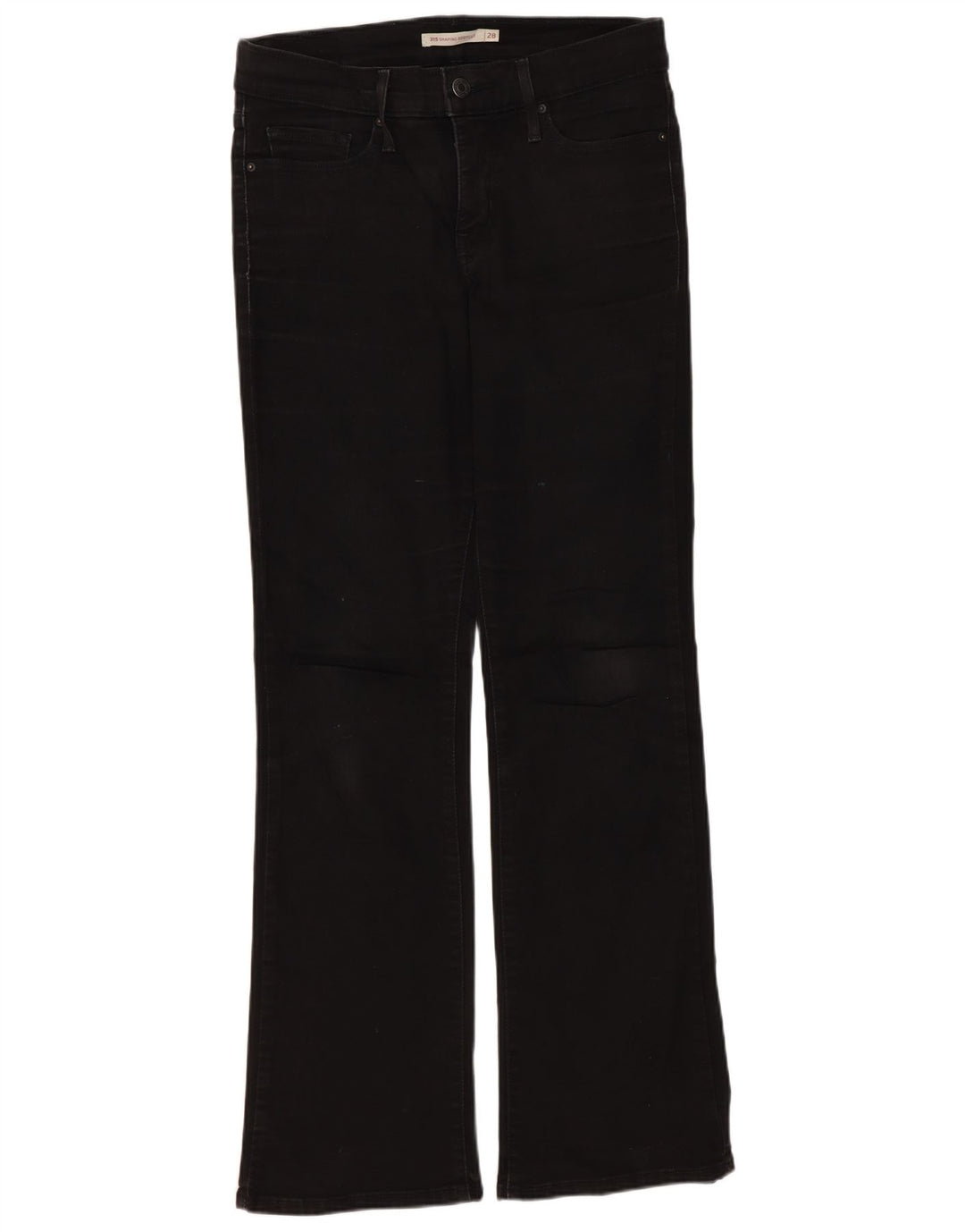 Levi's ženske 315 traperice s krojem za oblikovanje W28 L28 crni pamuk