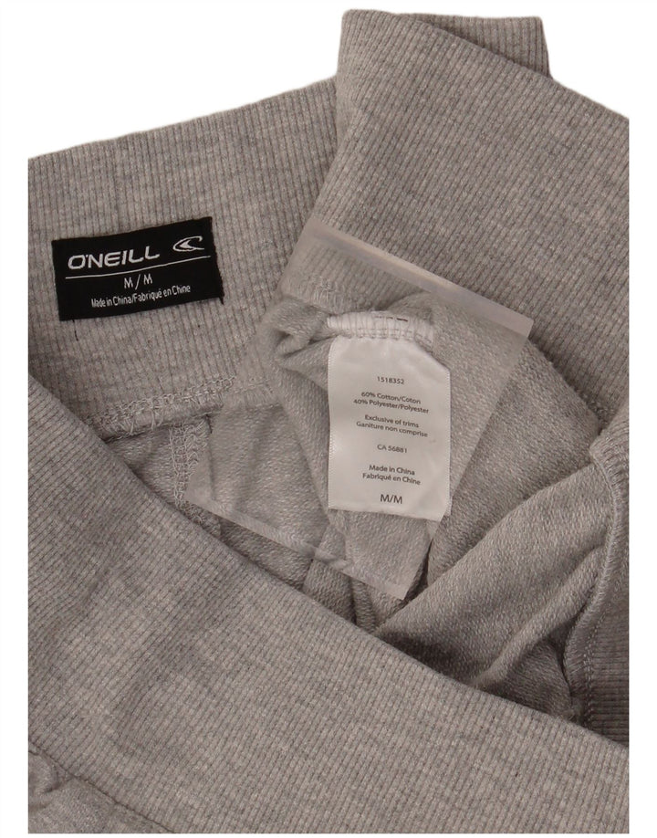 O'NEILL Womens Tracksuit Trousers Joggers UK 14 Medium  Grey Cotton