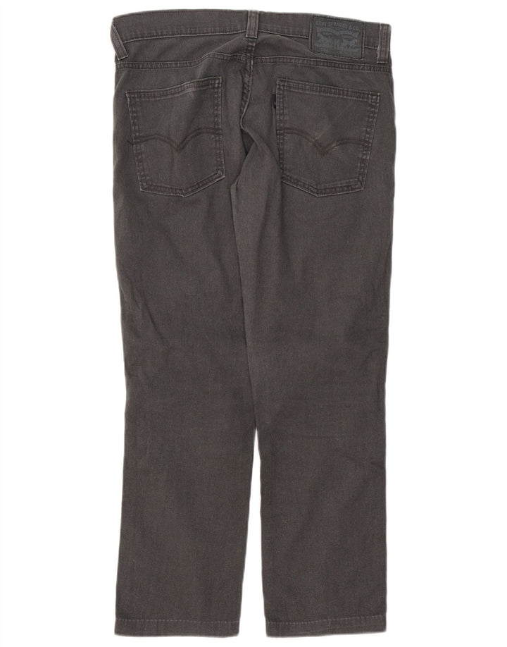 Levi's muške uske traperice W30 L27 sivi pamuk