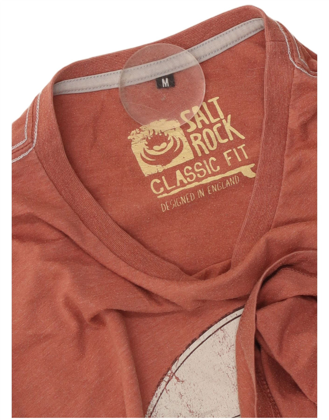 Saltrock muška majica kratkih rukava klasičnog kroja srednje narančasta