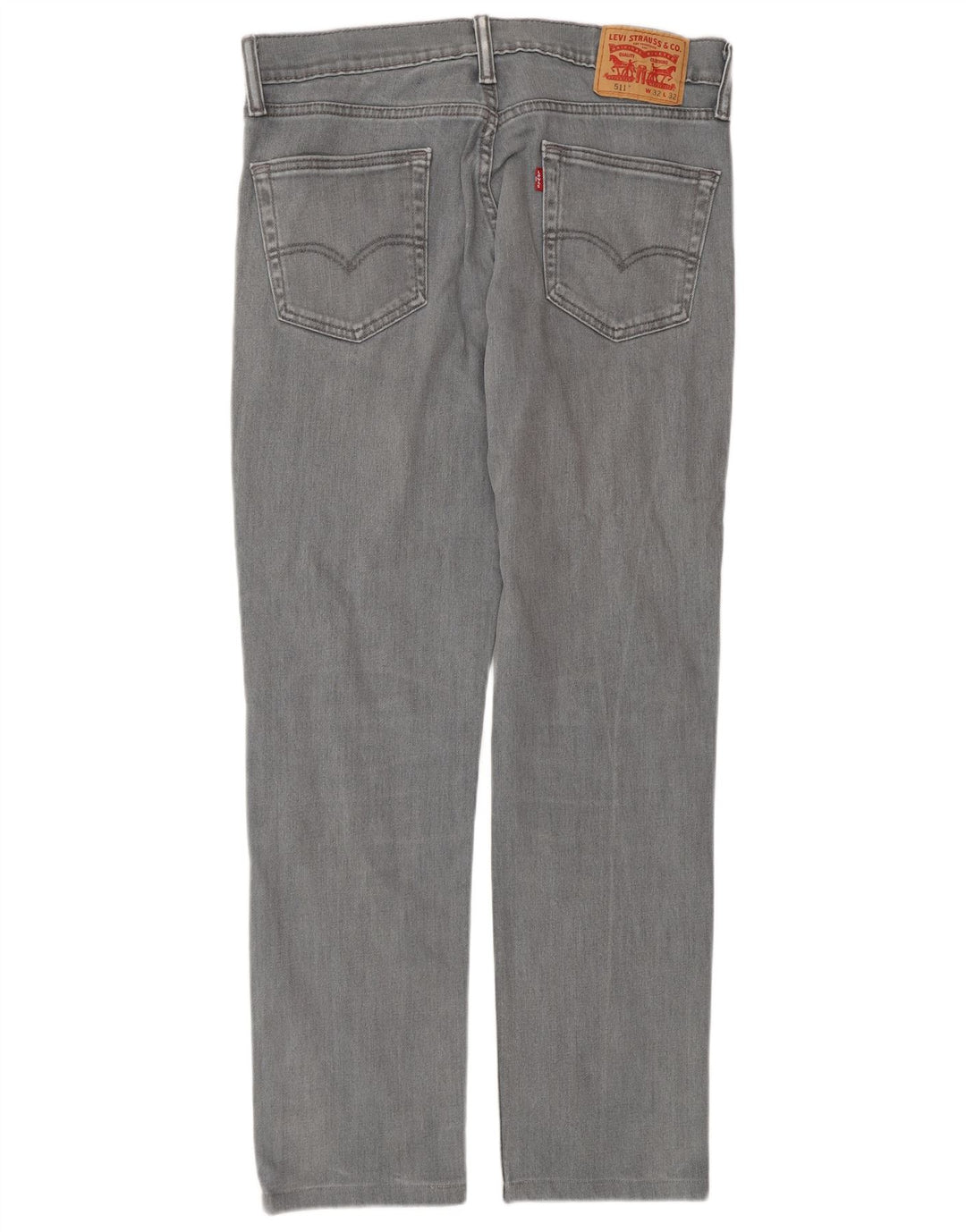 LEVI'S Muške 511 uske traperice W32 L32 Sivi pamuk