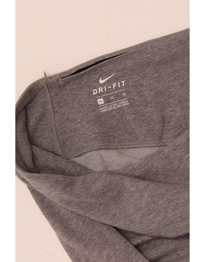 Nike ženske Dri Fit grafičke tajice UK 18 XL sive