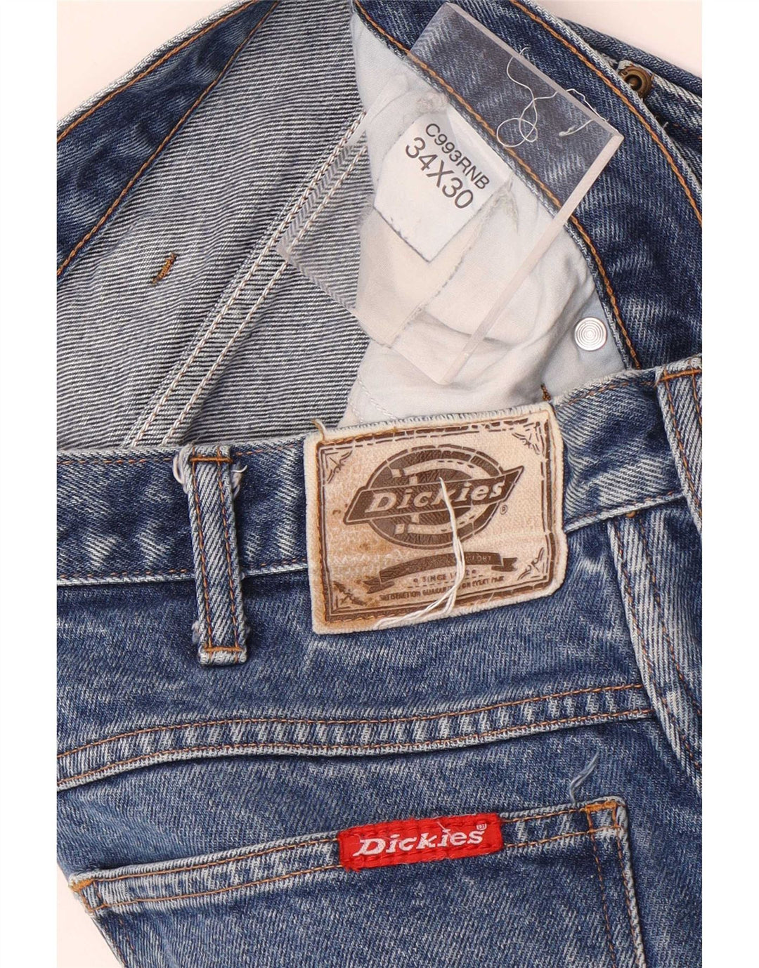 Dickies muške ravne traperice W34 L27 plave
