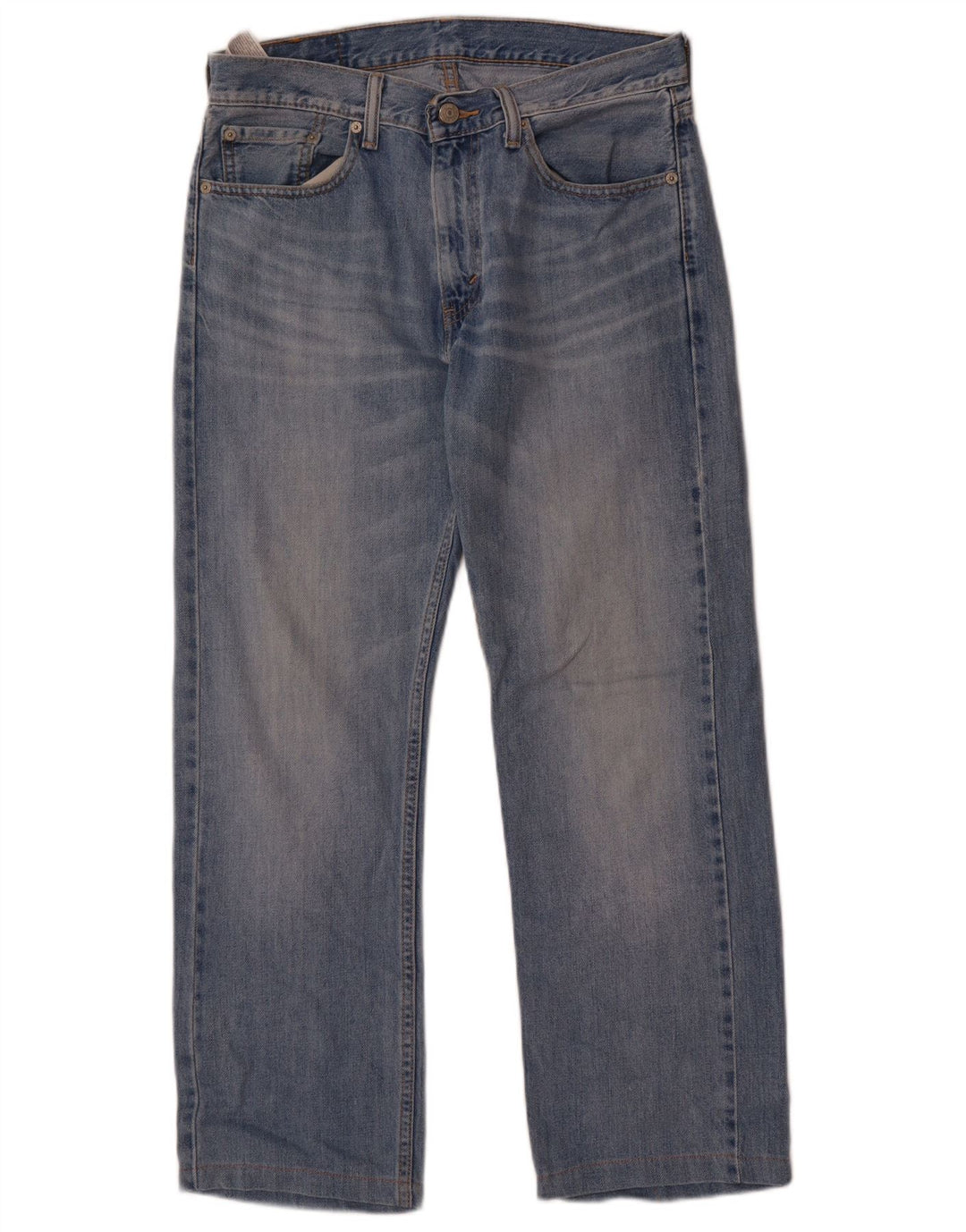 Levi's muške 505 ravne traperice W30 L27 plavi pamuk