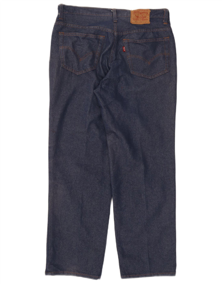 Levi's ženske 501 ravne traperice W30 L28 tamnoplave