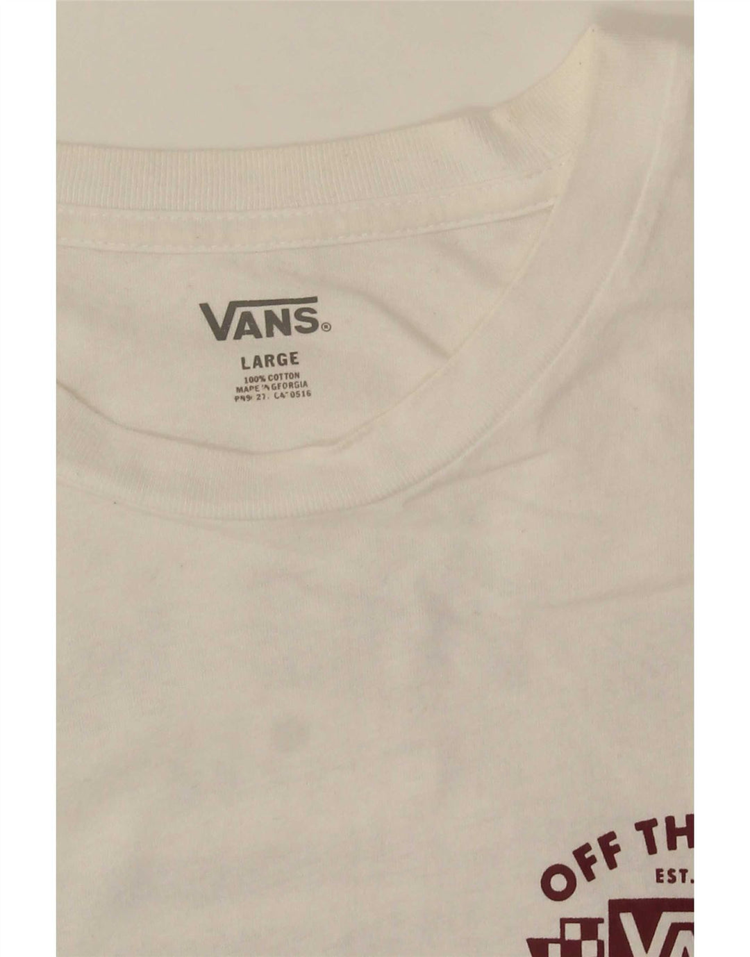 Vans muška majica kratkih rukava s grafičkim motivima, veliki bijeli pamuk
