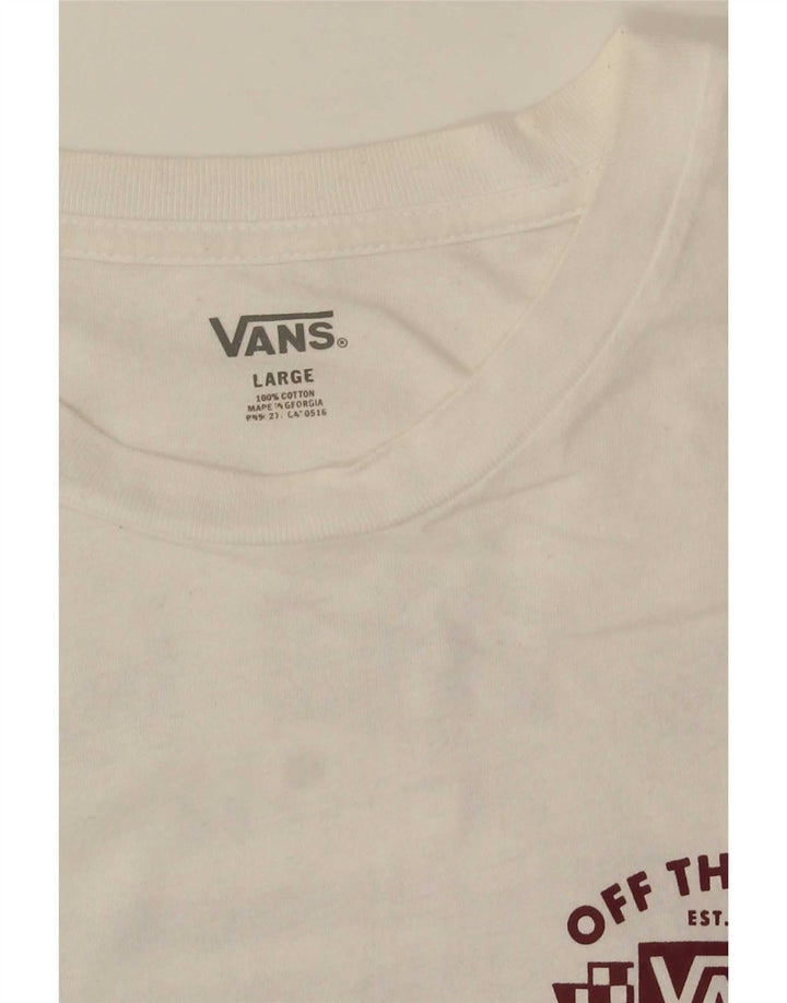 Vans muška majica kratkih rukava s grafičkim motivima, veliki bijeli pamuk