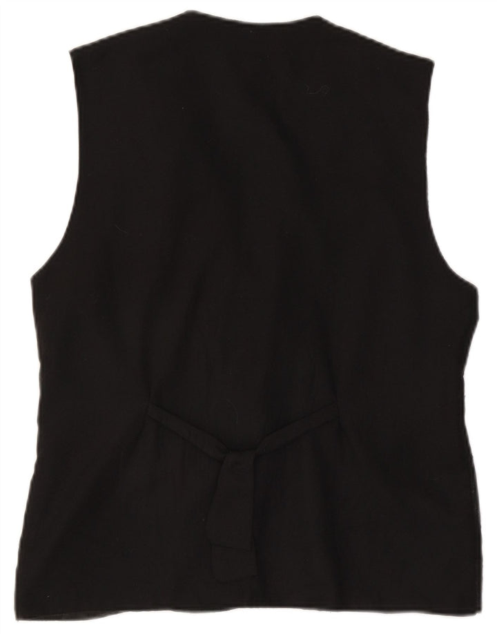 ACCORDO ženski prsluk UK 14 Srednje crni patchwork