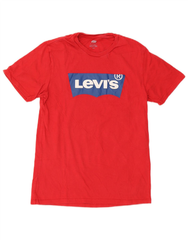 Levi's muška majica s grafičkim motivima, mala crvena