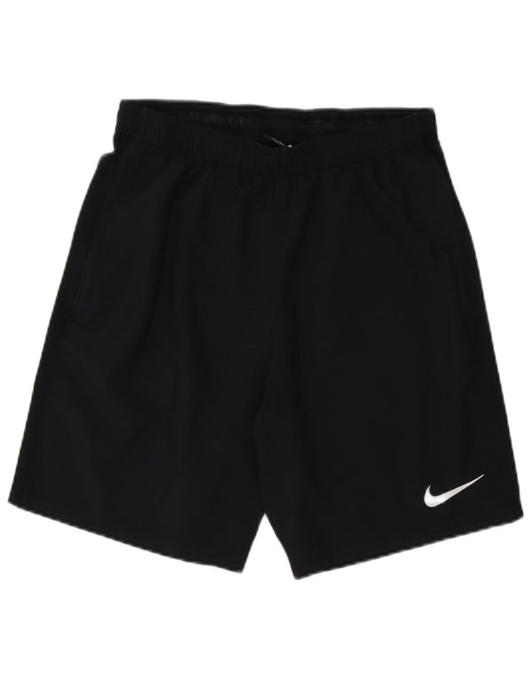 Nike muške Dri Fit sportske kratke hlače srednje crne boje od poliestera