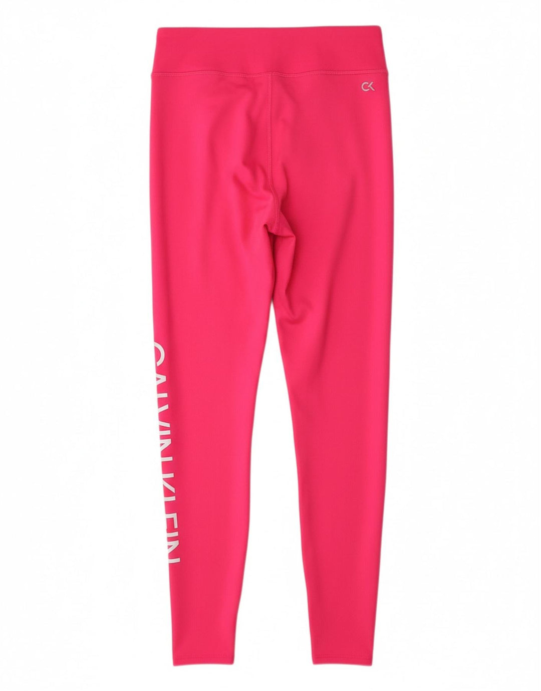 CALVIN KLEIN Womens Graphic Leggings UK 10 Small  Pink