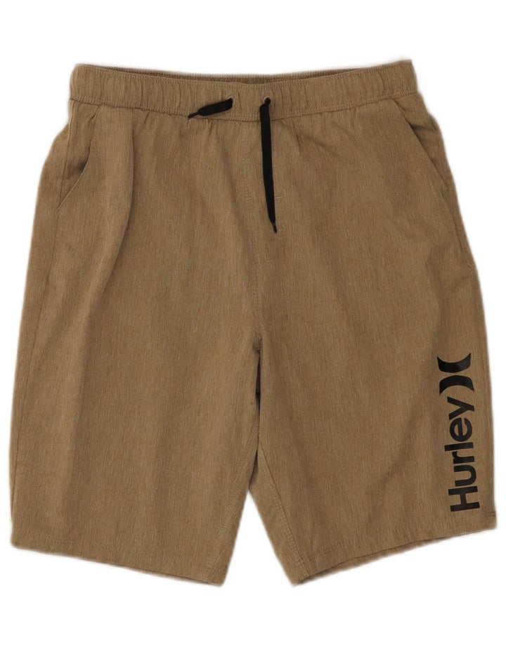 Hurley Boys Graphic Sport Shorts 12-13 Years Bež Poliester