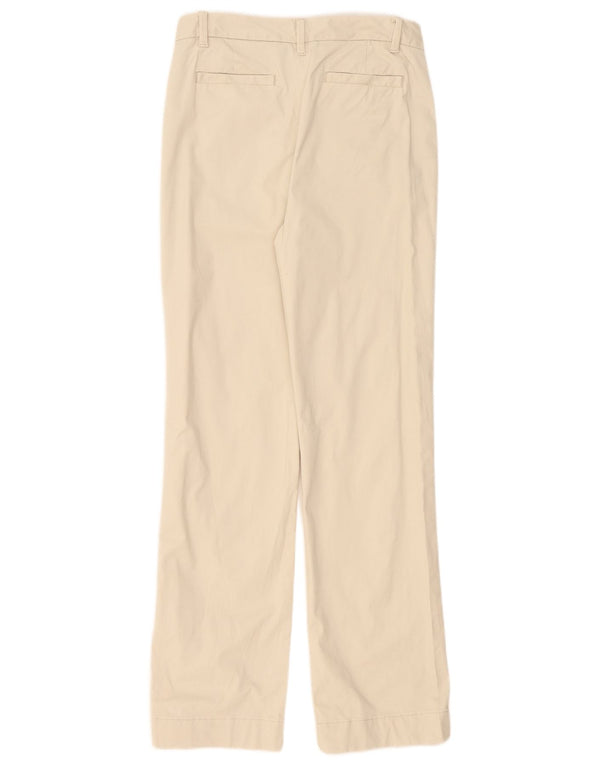 Marks & Spencer ženske ravne chino hlače UK 10 male W30 L32 bež