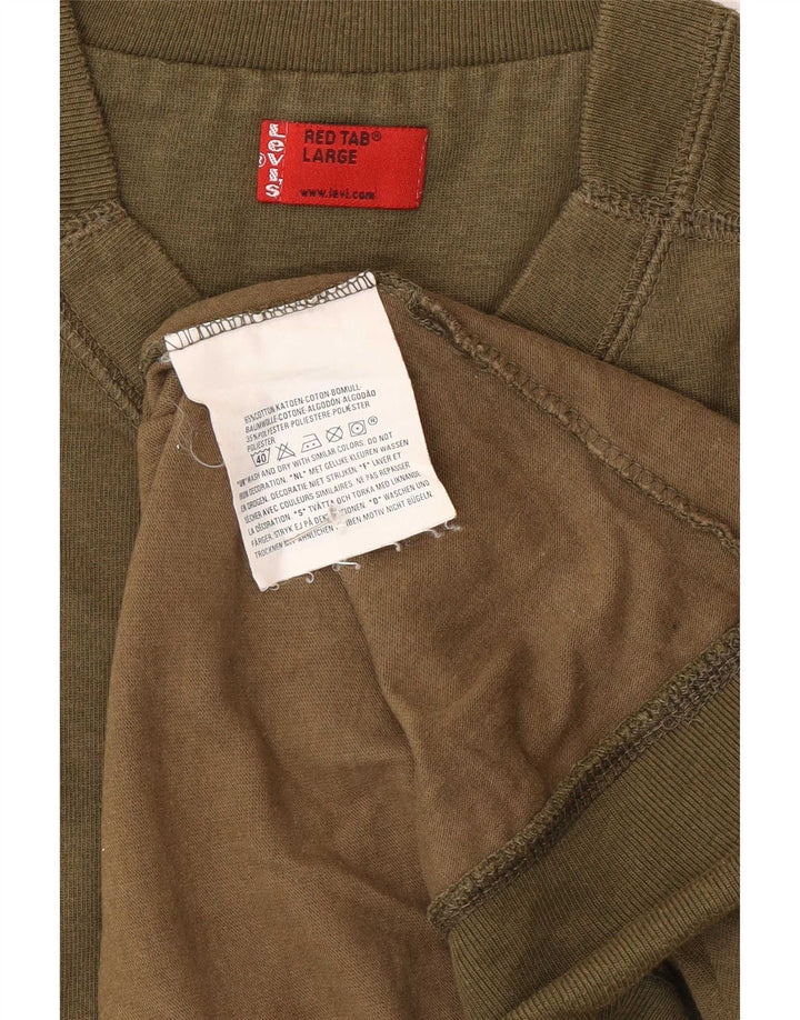 Levi's muška majica kratkih rukava Veliki zeleni pamuk