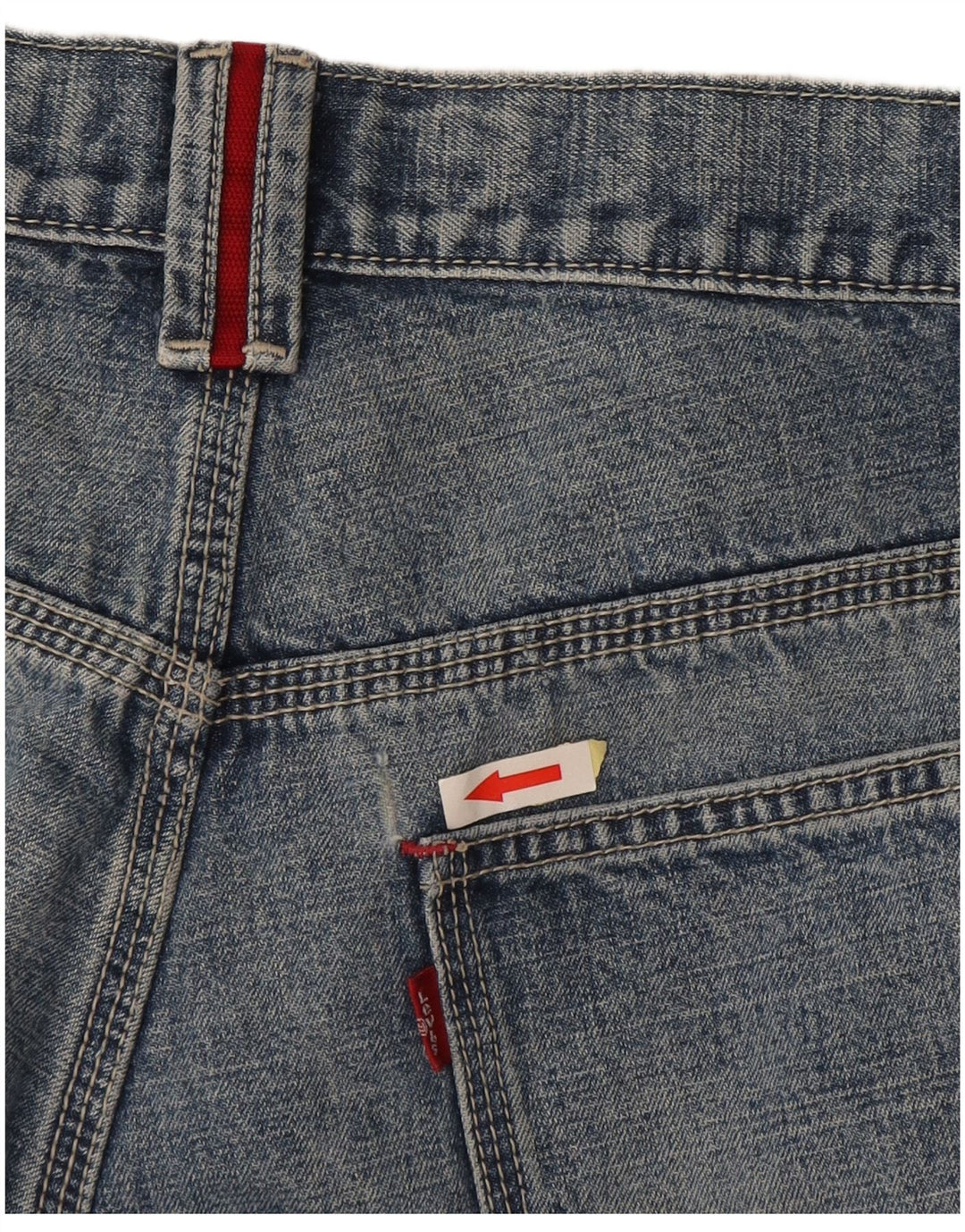 Levi's muške kratke traper radne odjeće W29 srednje plavi pamuk
