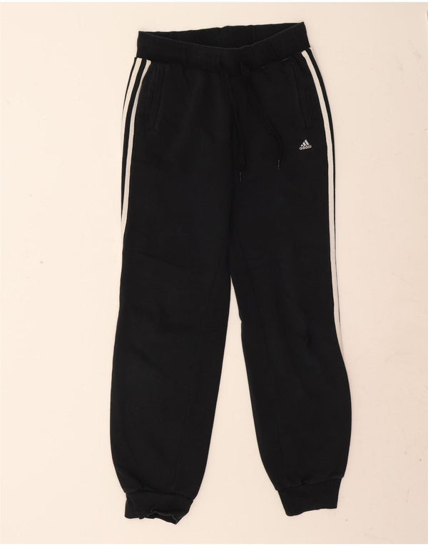 Adidas Ženske Climalite Trenirke Hlače Joggers UK 4/6 XS crni pamuk