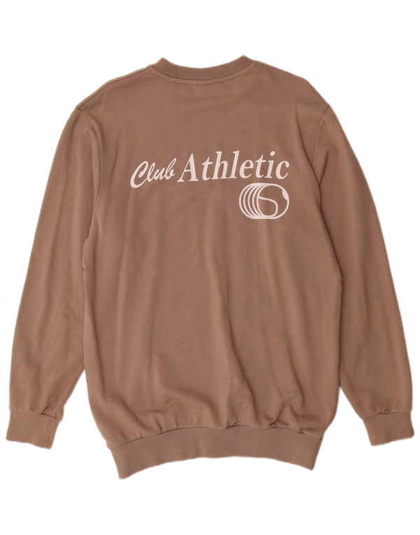 JACK & JONES Muška majica s grafičkim motivima Srednje bež pamuk