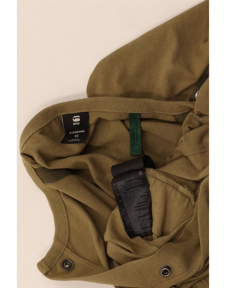 G-STAR ženski preveliki kombinezon bez rukava UK 6 XS kaki pamuk