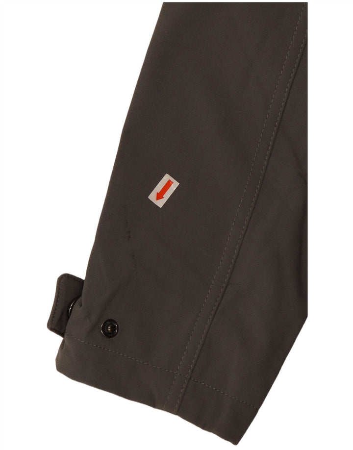 CALVIN KLEIN Ženska vjetrovka s kapuljačom UK 6 XS Siva poliester